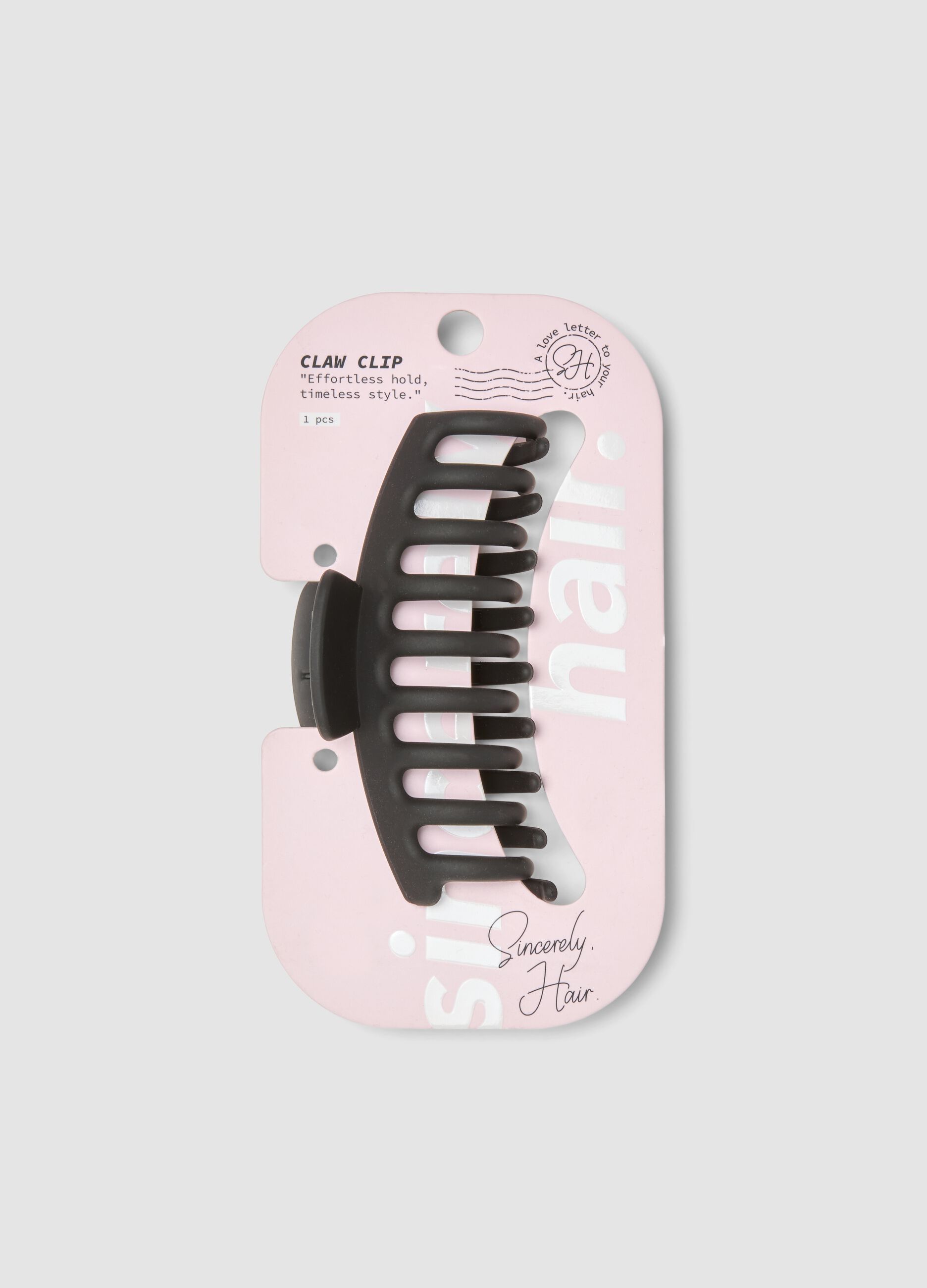 SINCERELY HAIR Mola grande preta para cabelo