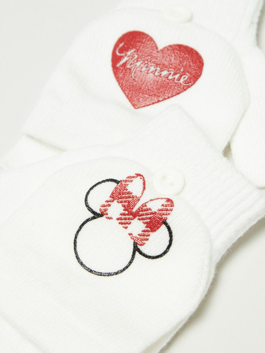 Half-finger gloves with Minnie Mouse print_2