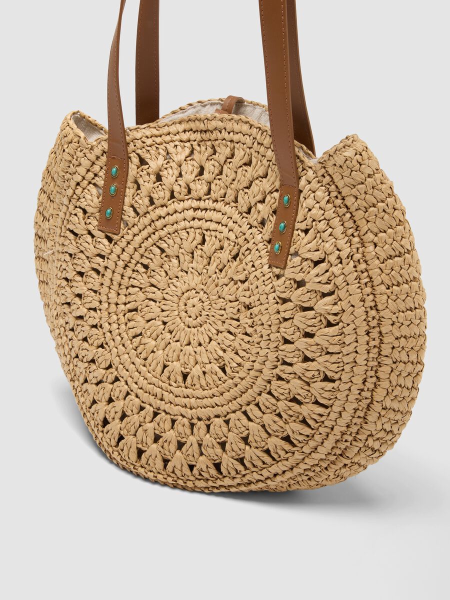 Beige paper-fibre beach bag_3