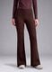 Leggings marroni flare in tessuto elasticizzato traspirante ALTAVIA STUDIO_3