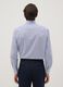 Light blue cotton-blend checked easy-iron regular-fit shirt_2