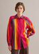Multicolour pure cotton shirt with classic collar_1