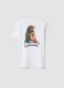 Boys' white pure cotton t-shirt regular fit with prints_1