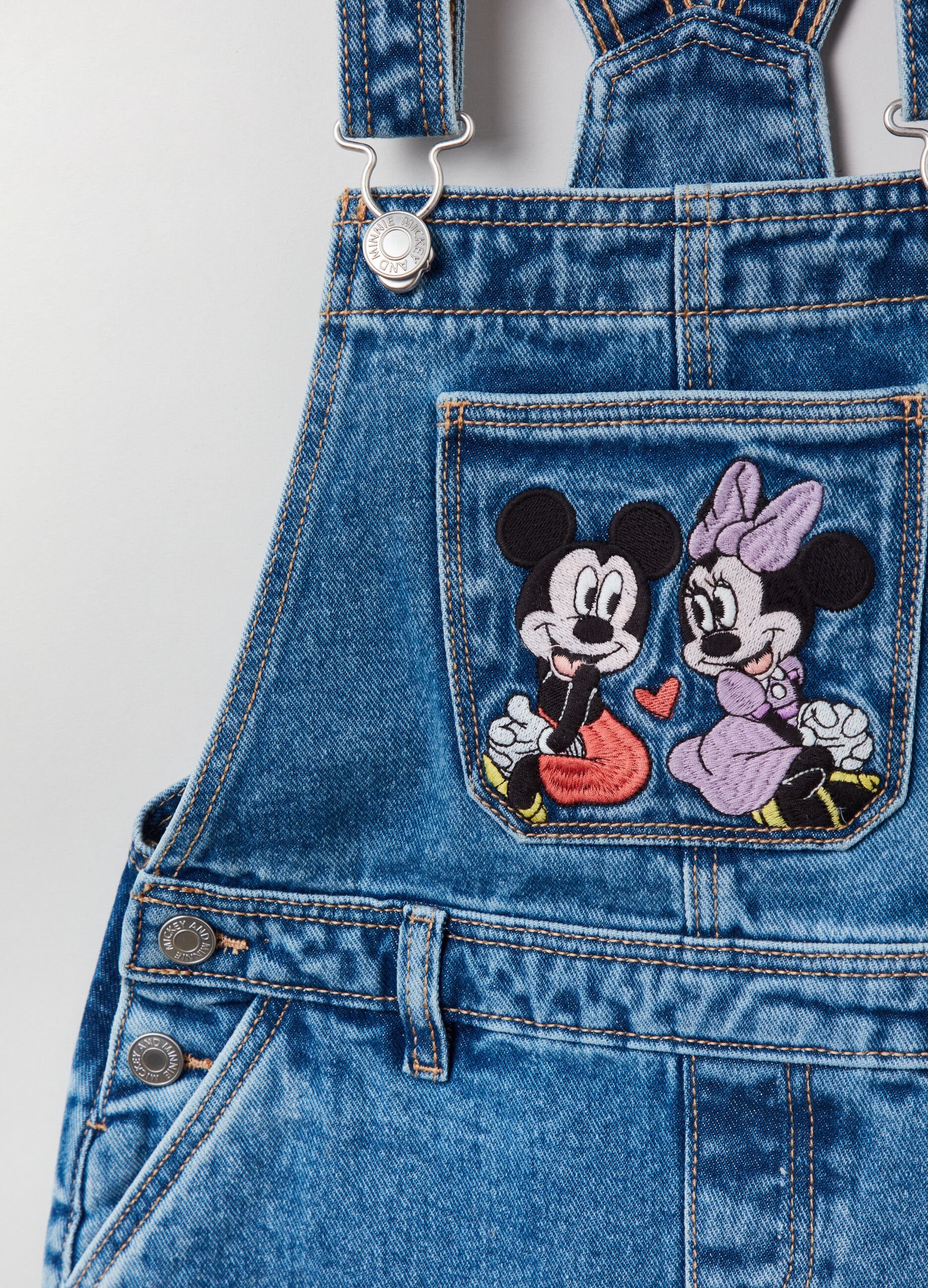 Peto falda de denim Disney Minnie