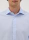 Light blue pure cotton shirt with classic collar, slim fit, non-iron_1