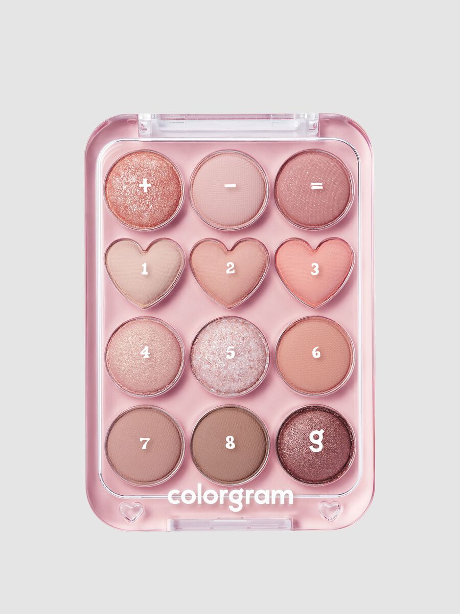 Pin Point Eyeshadow Palette 01 Peach + Coral 9.9 g &ndash; Korean Make-up_0