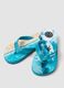 Blaue und beige Kinderschlappen mit Surfdesign_1