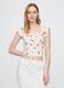 Blouse courte fleurie Gap_0