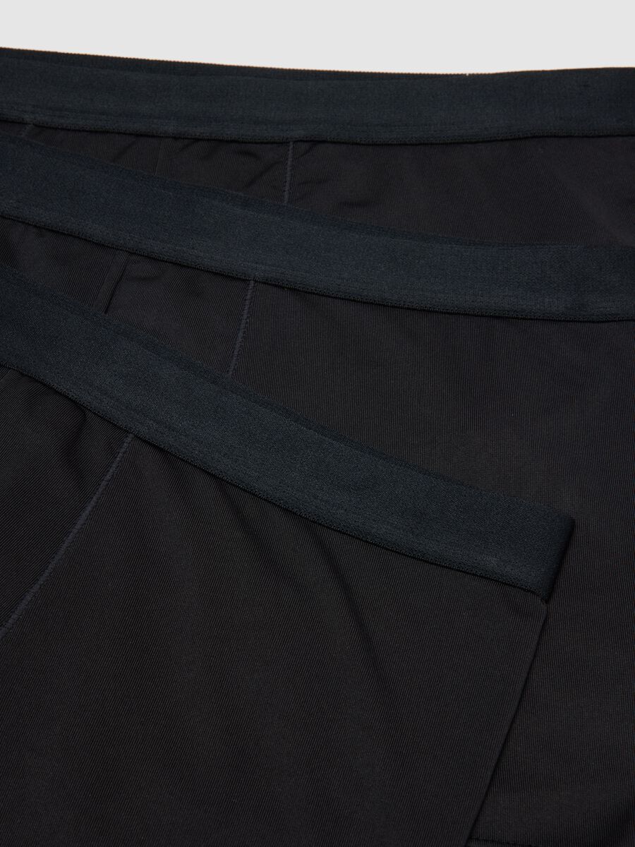 Tripack of Black Regular Fit Boxers_5