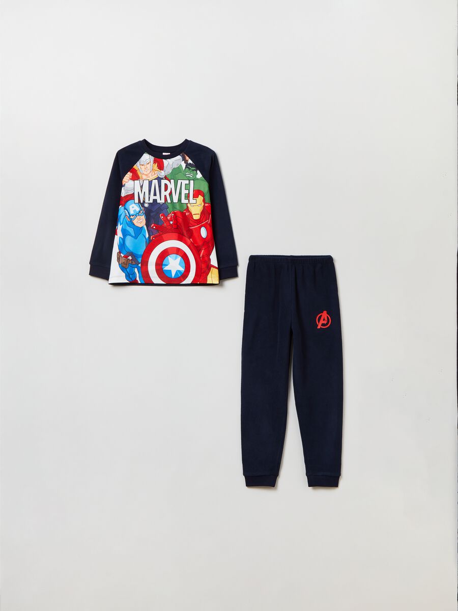 Fleece pyjamas with Avengers print_0