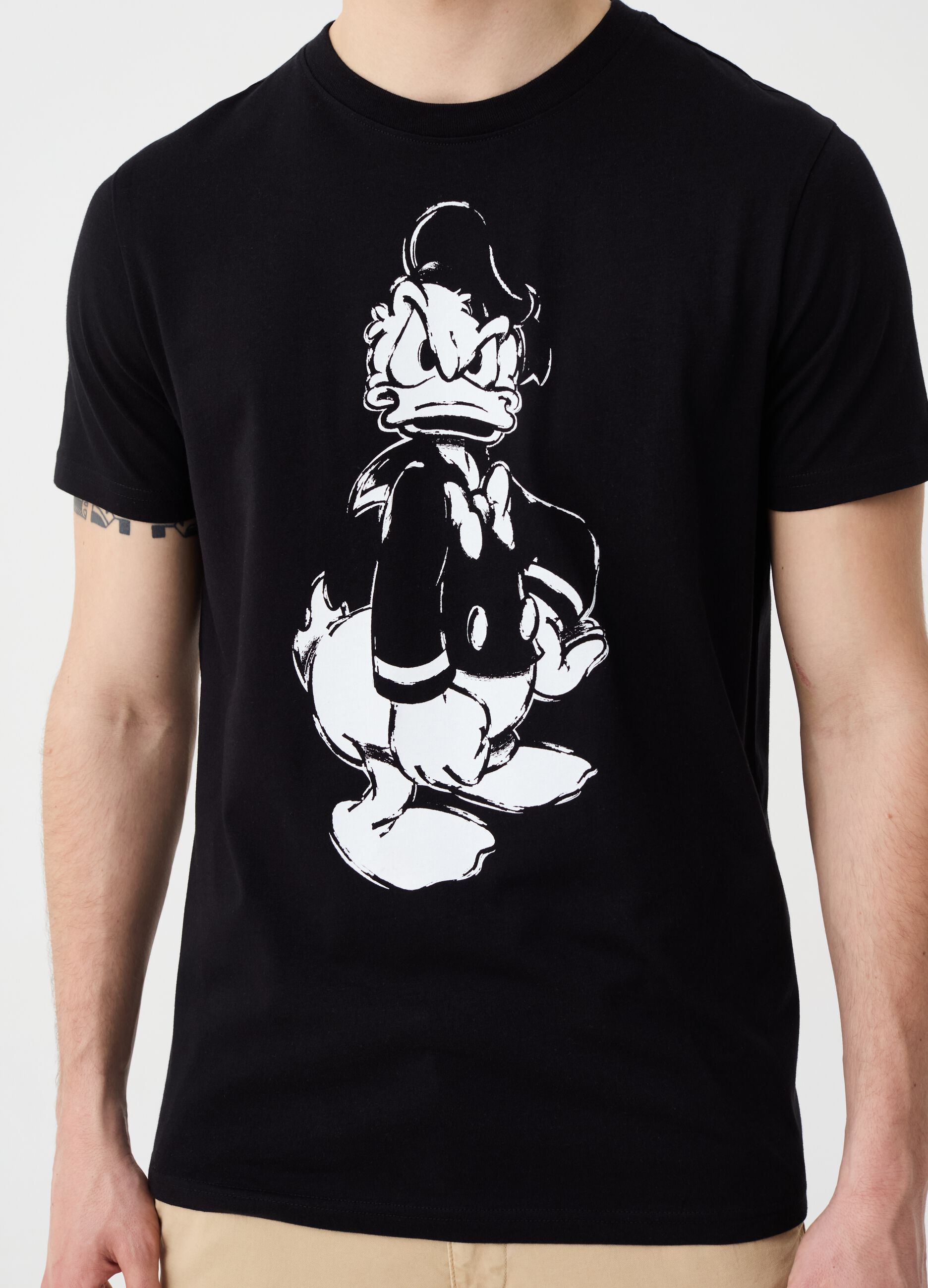 T-shirt with Donald Duck 90 print