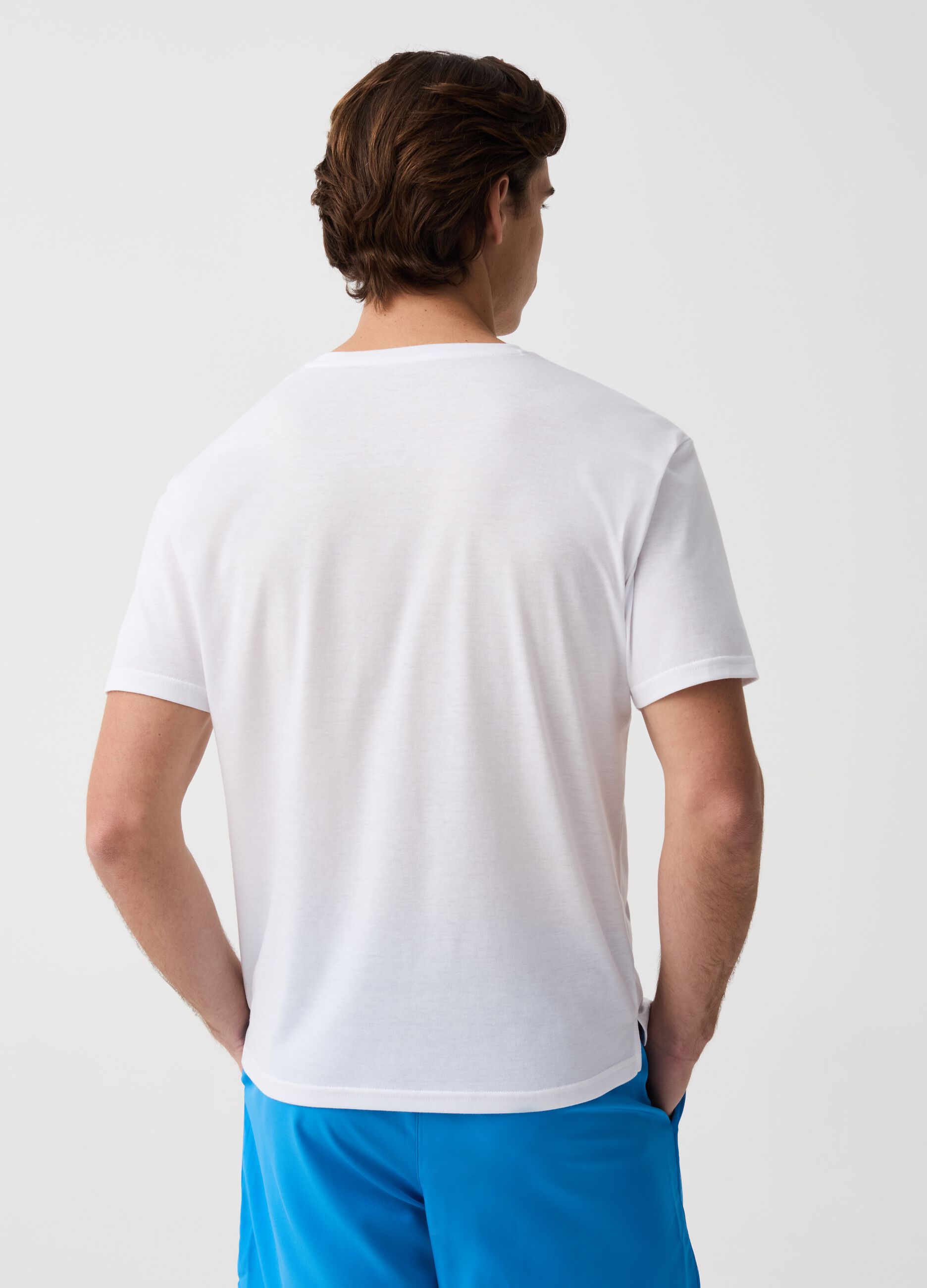 Camiseta de tenis estampado padel Slazenger