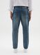 Regular tapered pure cotton denim jeans_2