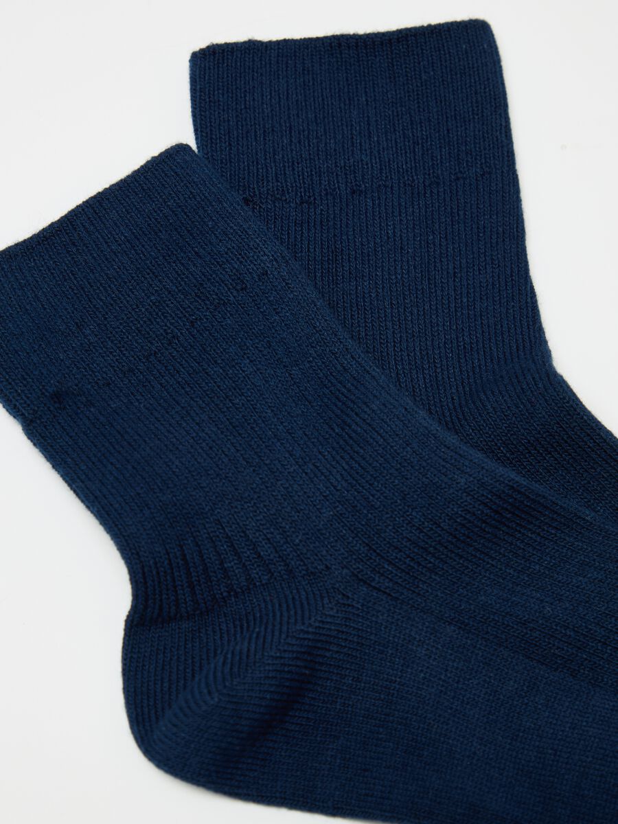 Calcetines cortos en tejido elástico_2