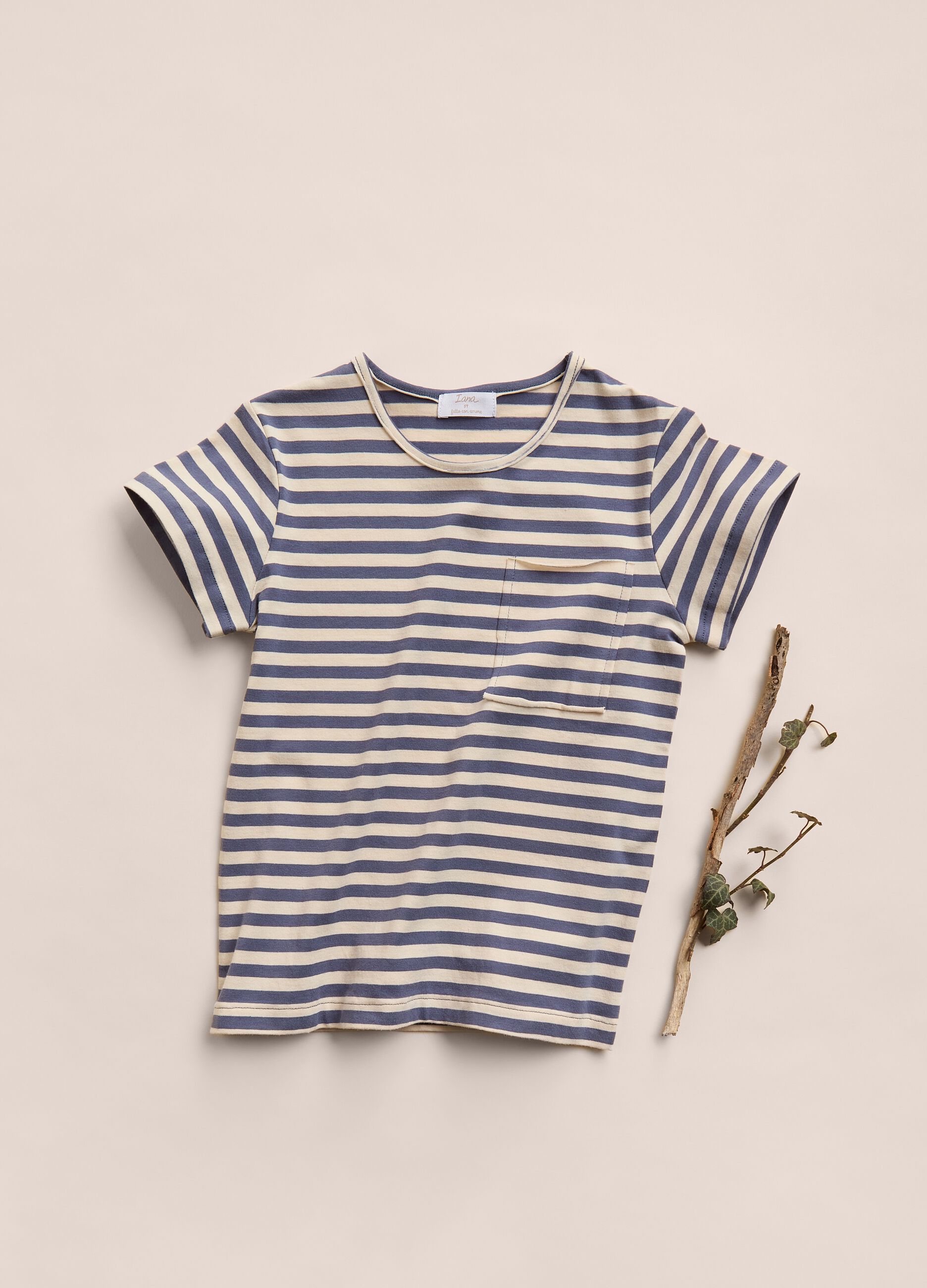 IANA striped T-shirt in stretch cotton