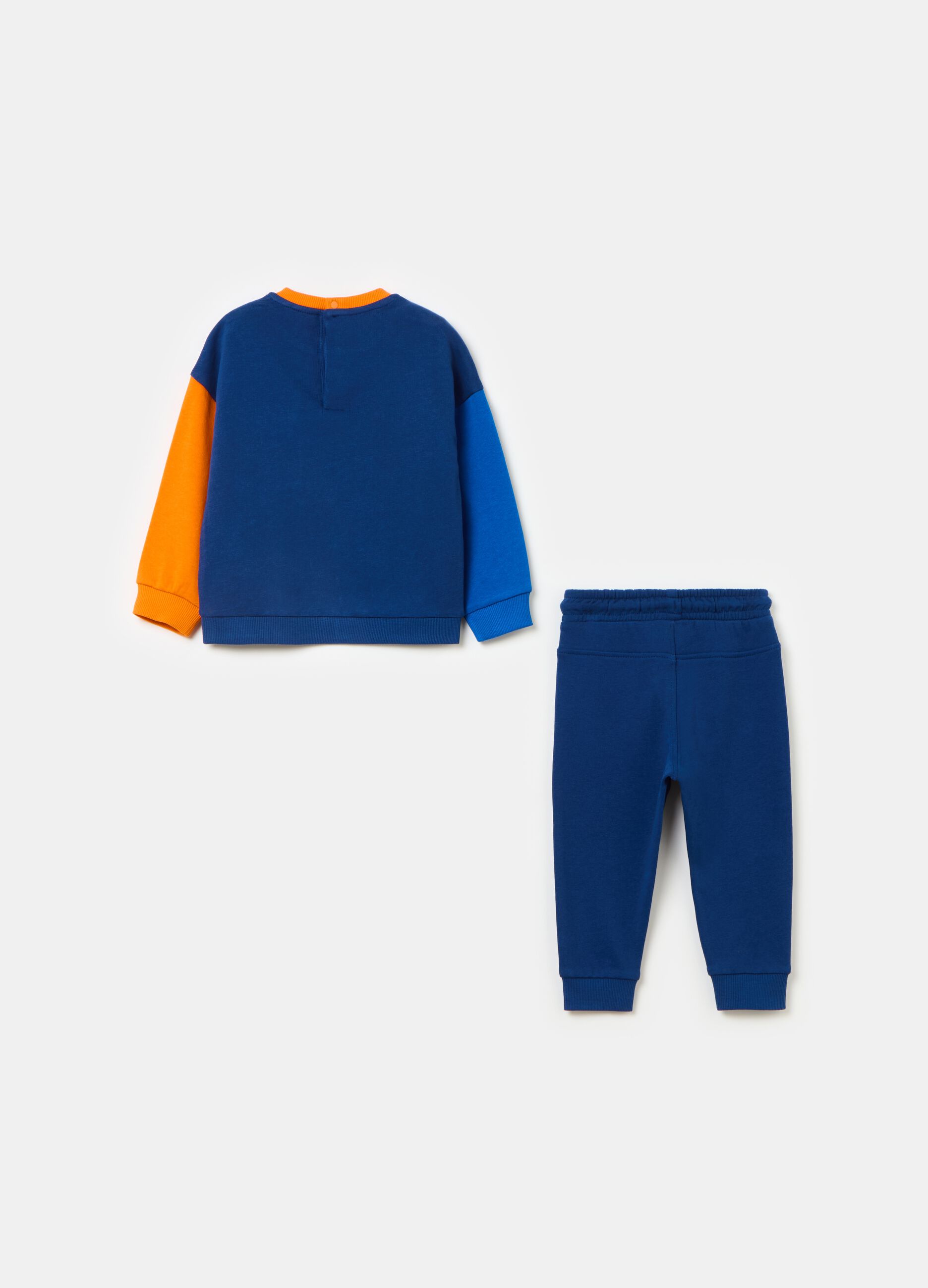 Jogging set in French Terry con stampa