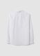 White long-sleeve slim-fit shirt_5