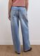 Light Blue Balloon-Fit Jeans in Pure Cotton_2