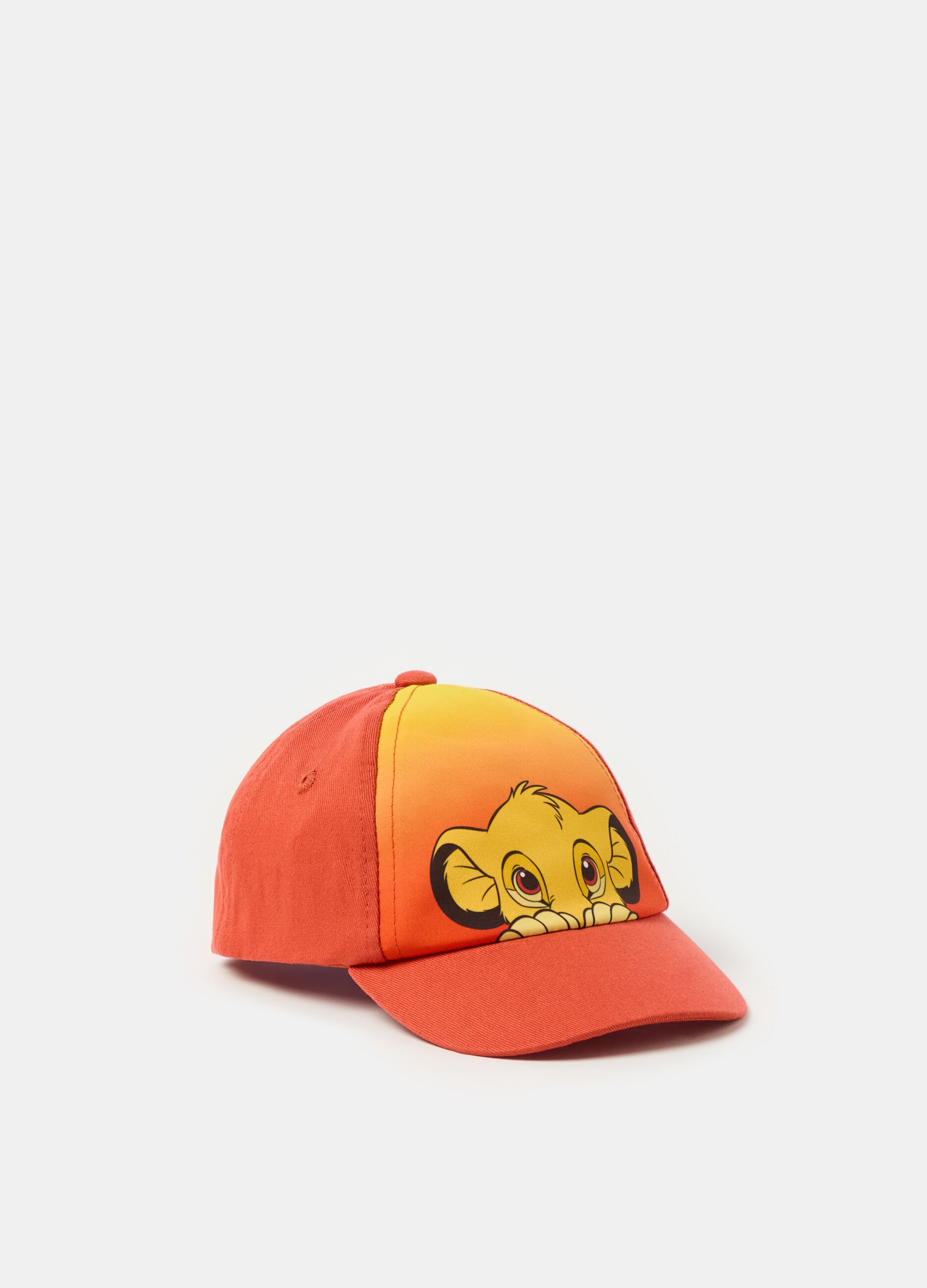 Organic cotton hat with The Lion King print