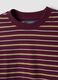 T-shirt multicolor in puro cotone a righe con girocollo regular fit_5