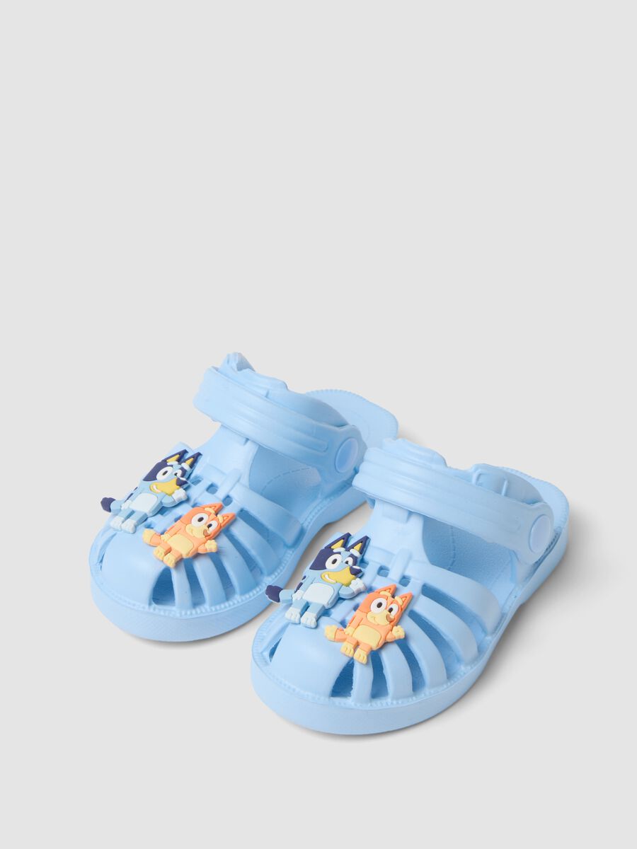 Baby blue sandals with decorative appliqu&eacute;s_1