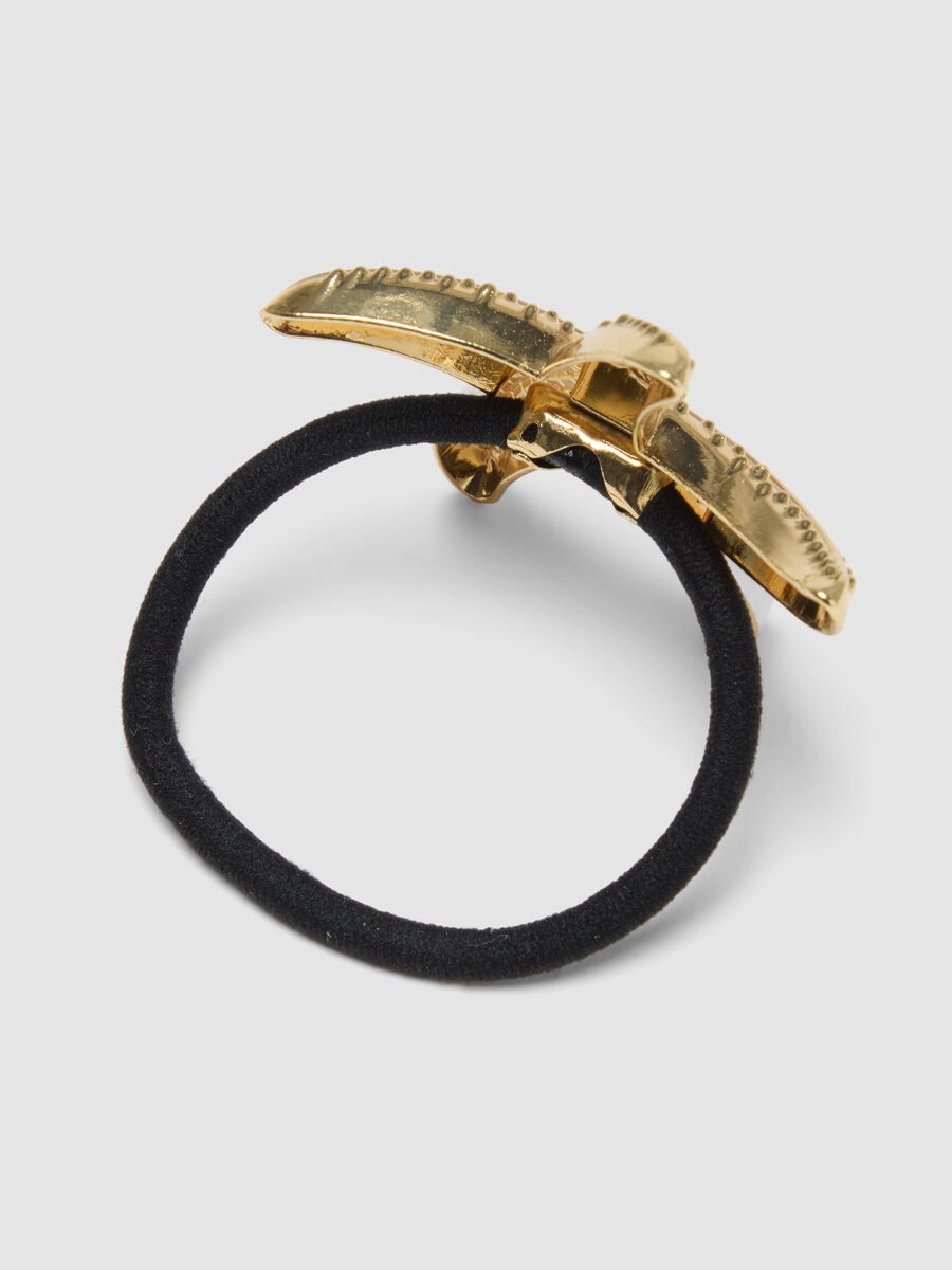 Gancho de cabelo dourado em forma de concha_2