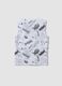 White pure cotton vest top with all-over print_1