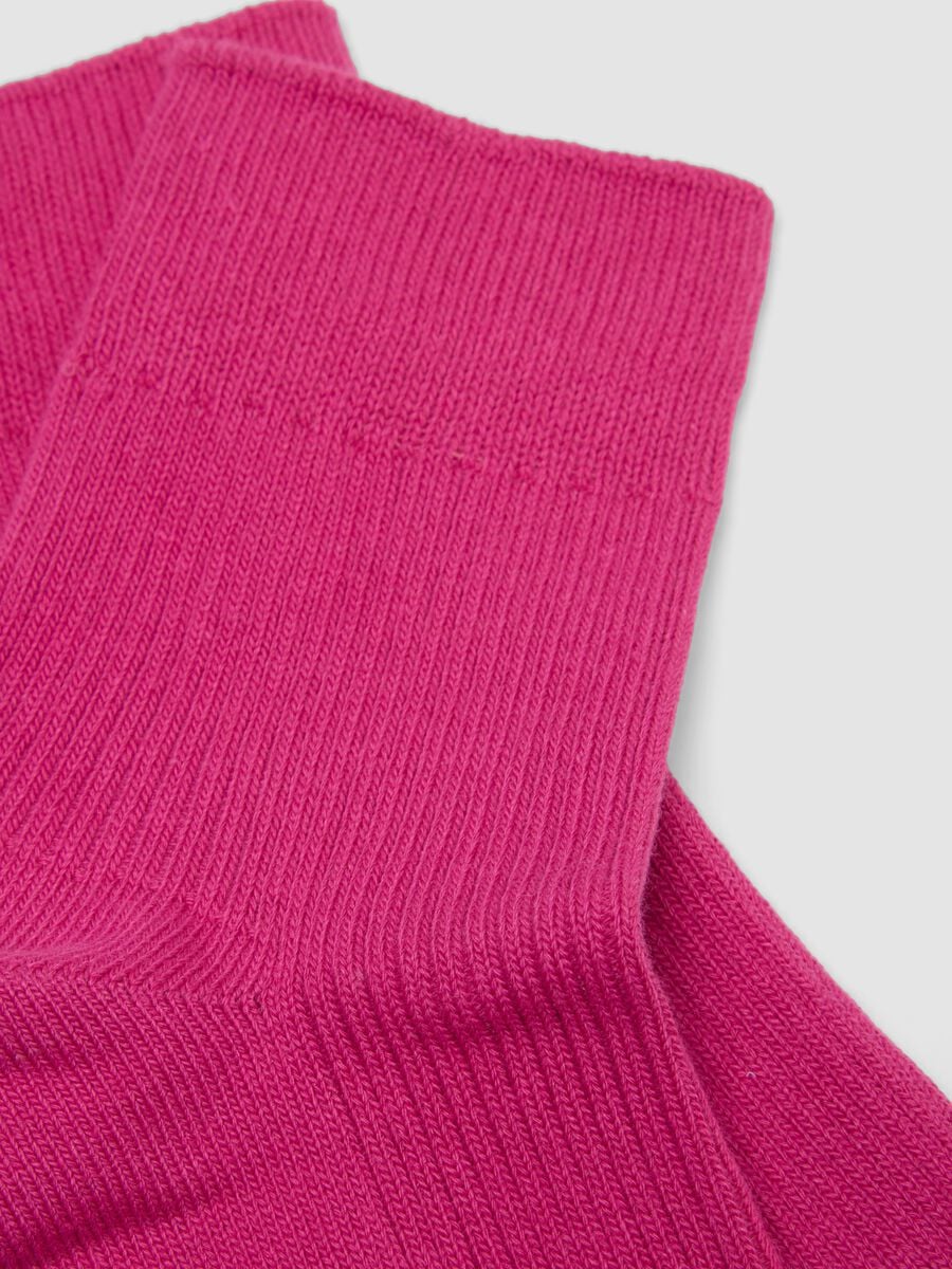 Rosa Kn&ouml;chelsocken aus Stretch-Baumwolle_2