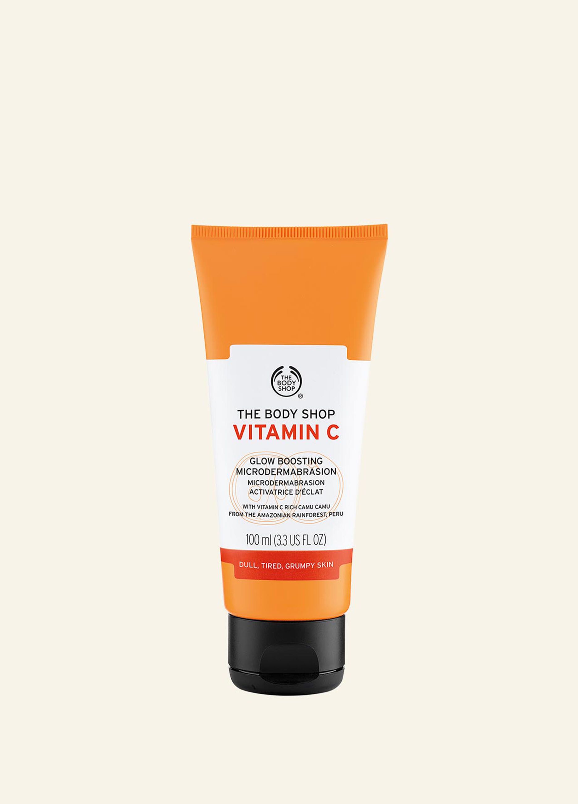 The Body Shop microdermabrasion with vitamin C