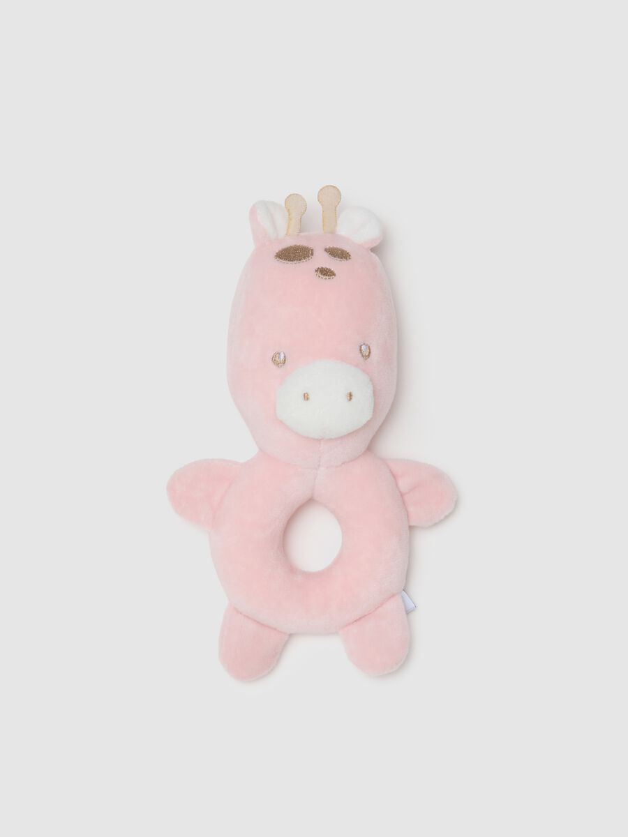Soft Pink Fabric Toy for Baby Girls_0
