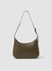Green shoulder bag with adjustable strap_1