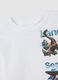 Children's pure cotton white regular fit T-shirt with Jurassic World print_3