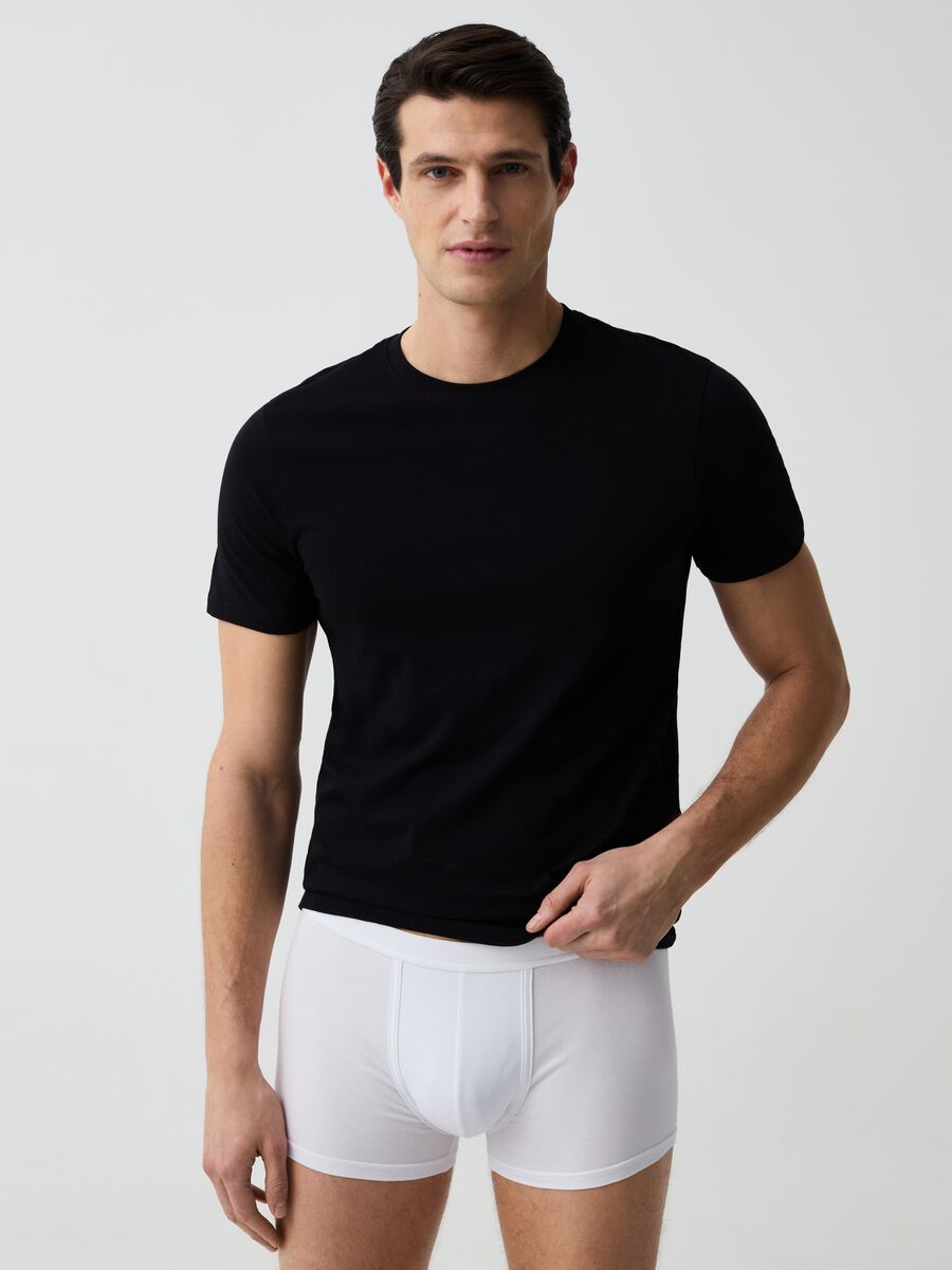 Two-pack boxer shorts in stretch Supima cotton_0