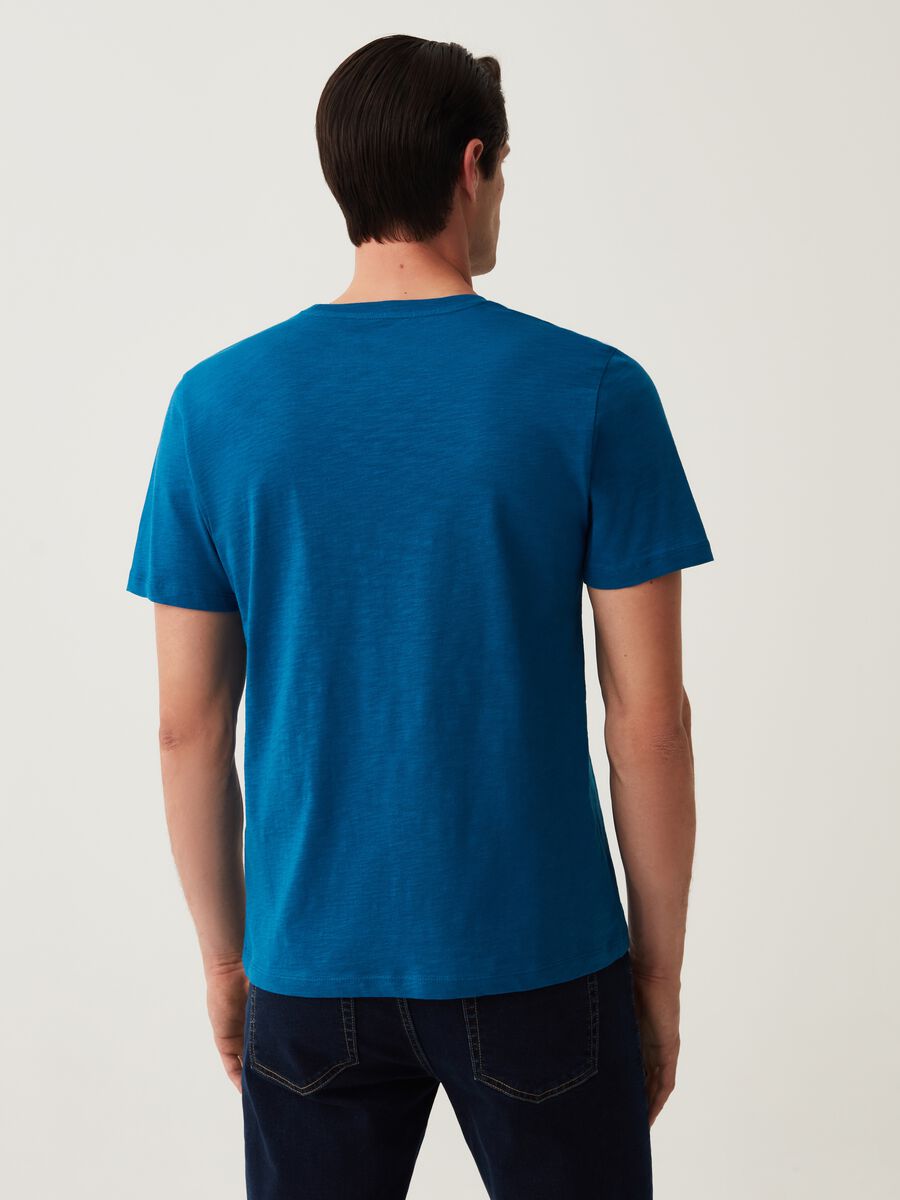 Two-pack T-shirts in cotton slub_2