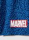 Boys&rsquo; blue Marvel pure cotton short pyjamas with prints_3