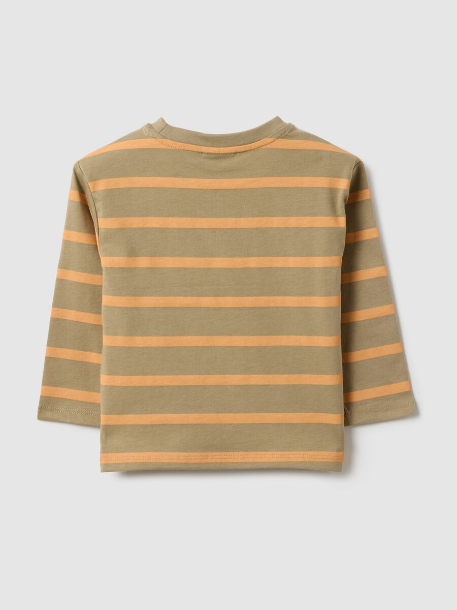 Multicolour pure cotton regular fit t-shirt for kids_1