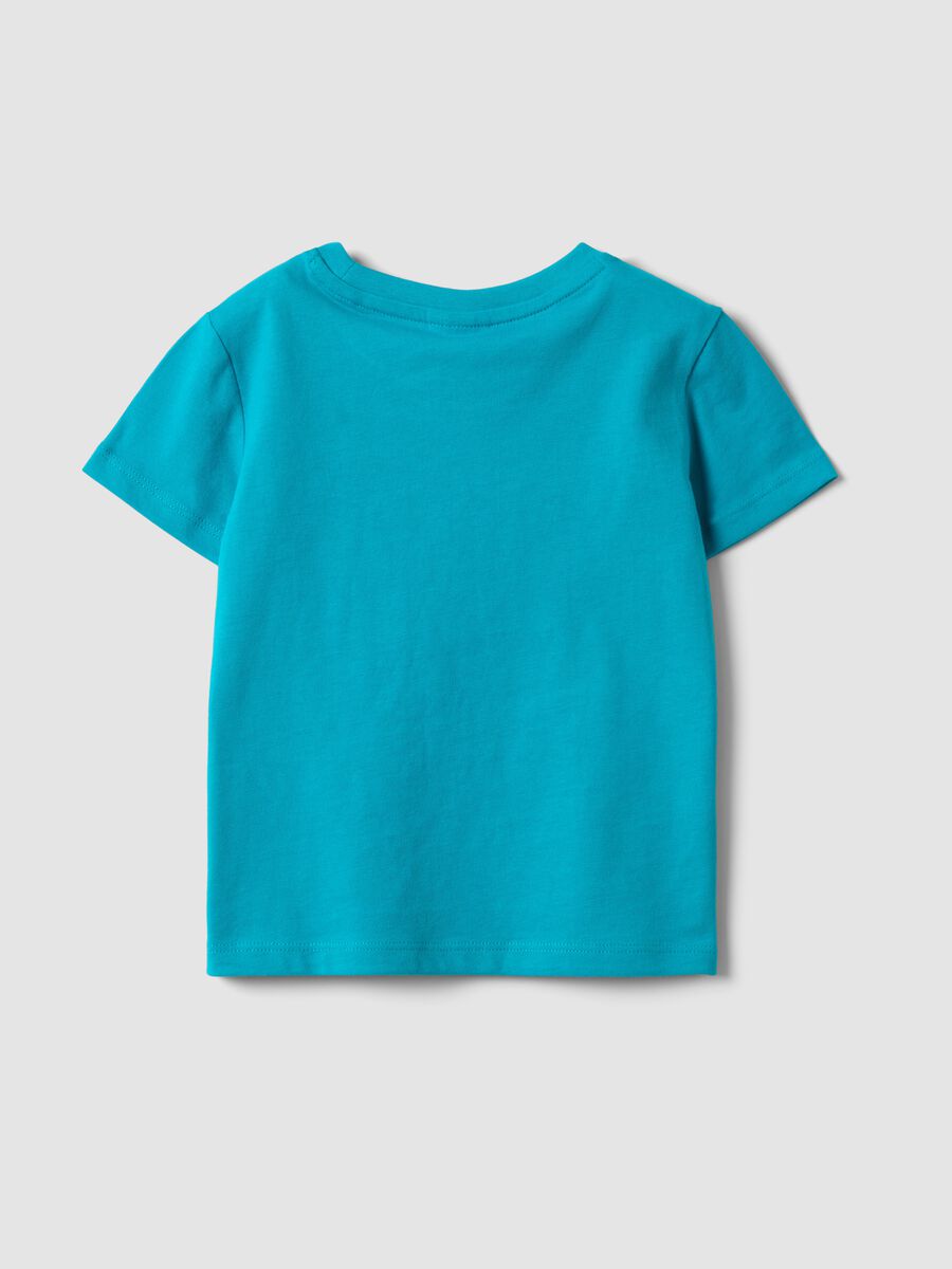 Light Blue Organic Cotton Short-Sleeve T-Shirt_1