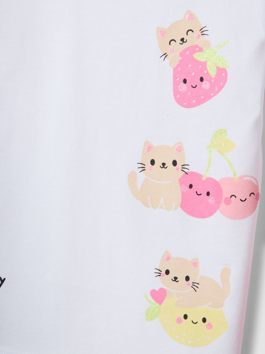 Mehrfarbiges 2er-Pack T-Shirts aus reiner Baumwolle f&uuml;r Baby-M&auml;dchen_3