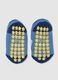 Elasticated Blue Cotton Baby Anti-Slip Socks_2