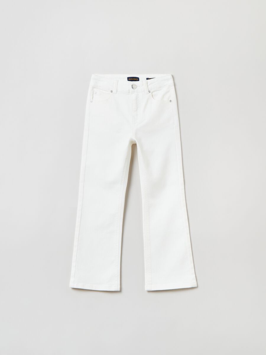 Flare-fit jeans with five pockets_3