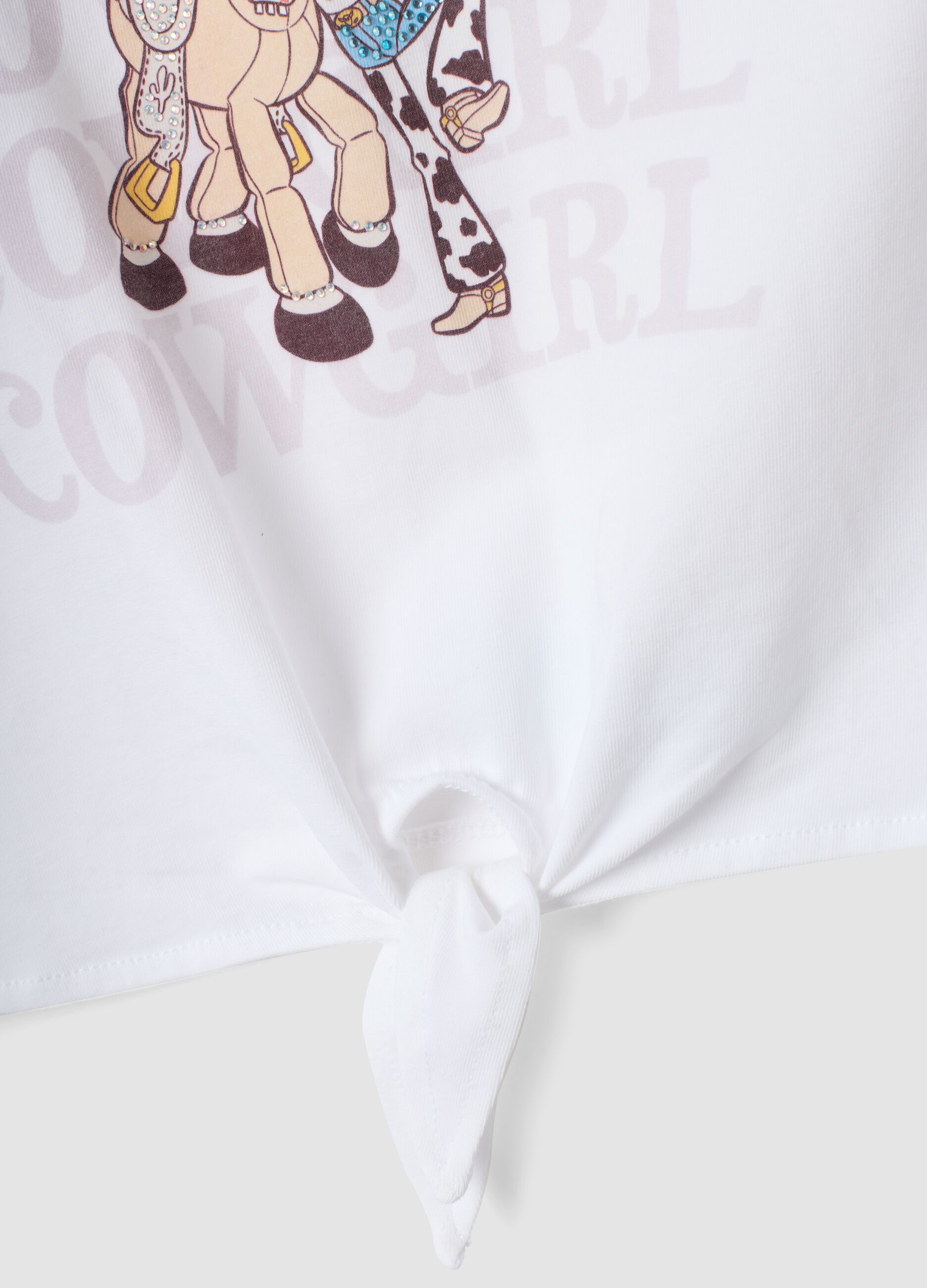 &Lambda;&epsilon;&upsilon;&kappa;ό T-shirt &alpha;&pi;ό &epsilon;&lambda;&alpha;&sigma;&tau;&iota;&kappa;ό &beta;&alpha;&mu;&beta;ά&kappa;&iota; &mu;&epsilon; &kappa;ό&mu;&pi;&omicron; &kappa;&alpha;&iota; &sigma;&tau;ά&mu;&pi;&alpha; Toy Story &gamma;&iota;&alpha; &kappa;&omicron;&rho;ί&tau;&sigma;&iota;&alpha;