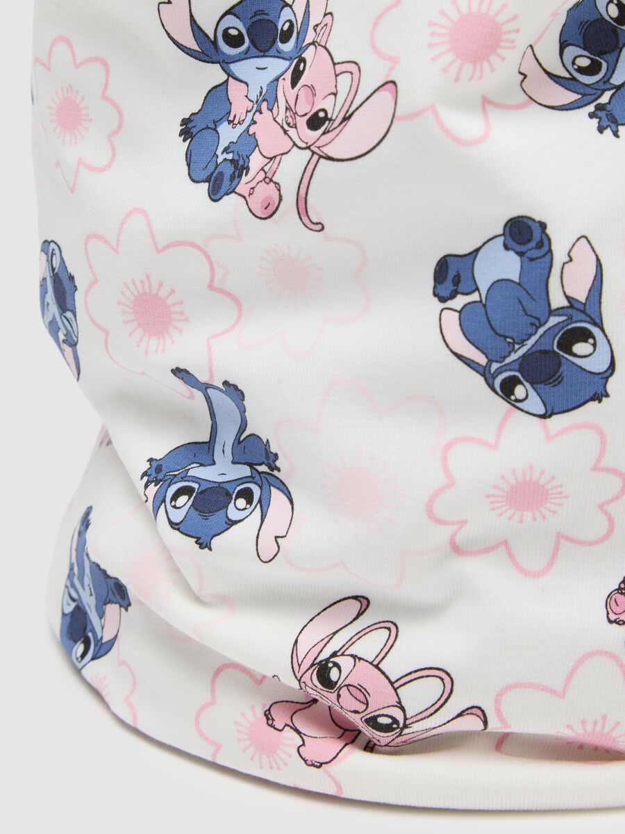 Multicolour Stretch Cotton Scarf for Girls with Print_1