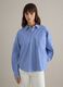 Camicia in puro cotone a righe multicolor oversize fit_1