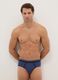 Tripack multicolour polka dot briefs in stretch cotton regular fit_0