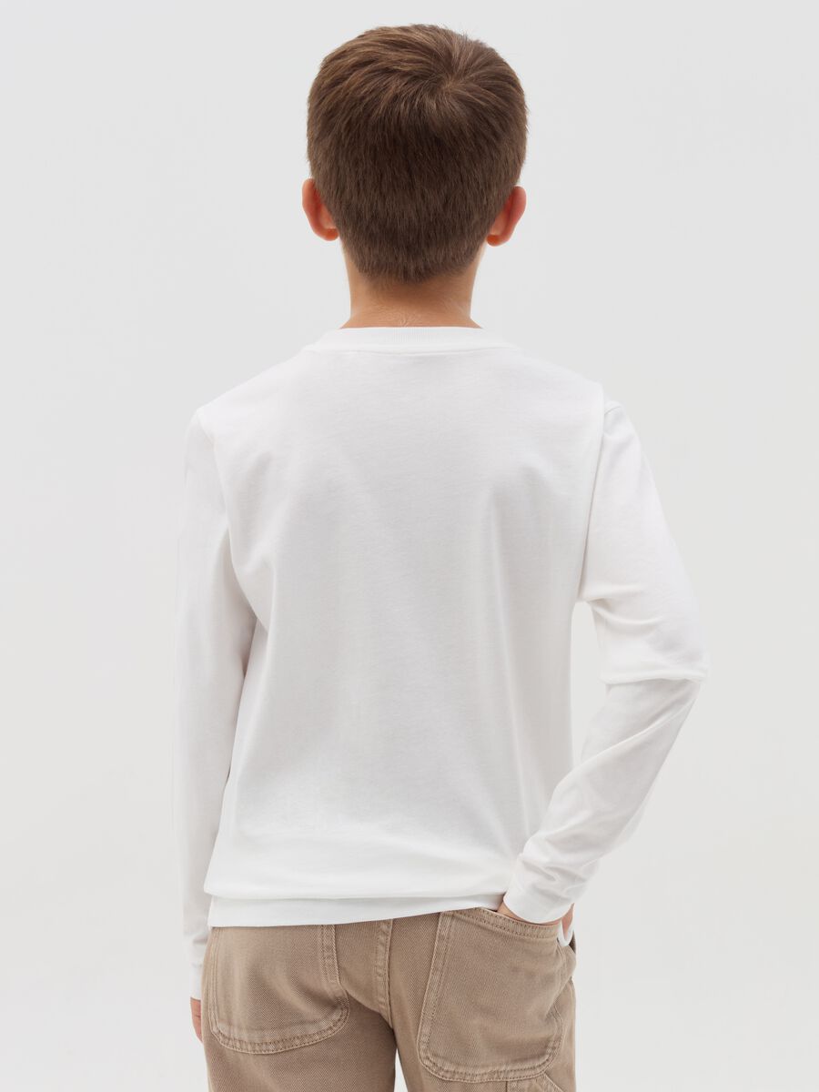 T-shirt with long sleeves and "Tigers 1973" print_2