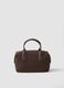 Braune Handtasche mit verstellbarem Schulterriemen_2
