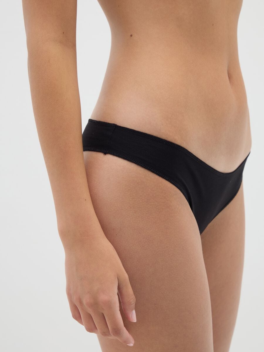 Two-pack Brazilian-cut briefs in organic cotton_3