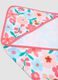 Multicolour floral pure cotton baby girl beach towel_2