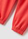 Girls' Orange Cotton Jogger Trousers, Regular Fit_3