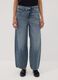 Balloon-Fit-Jeans aus Denim aus reiner Baumwolle_1